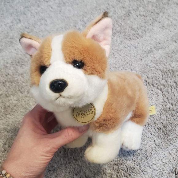 Aurora Miyoni Pembroke Welsh Corgi Plush Stuffed Animal Dog EUC - Picture 3 of 11